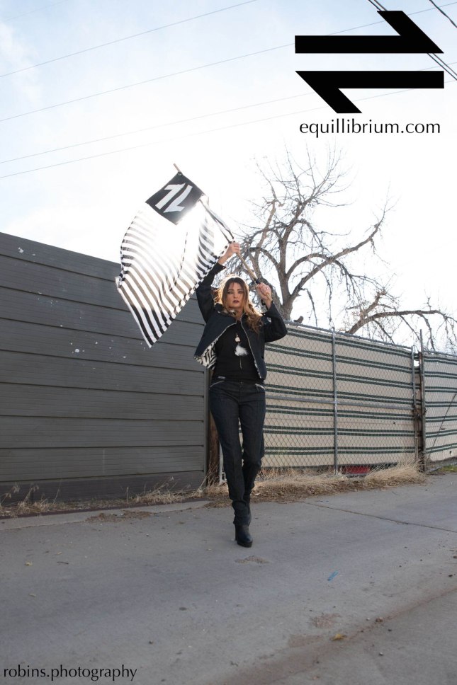 Equillibrium Flag flying high for sustainable fashion and conscious consumption.